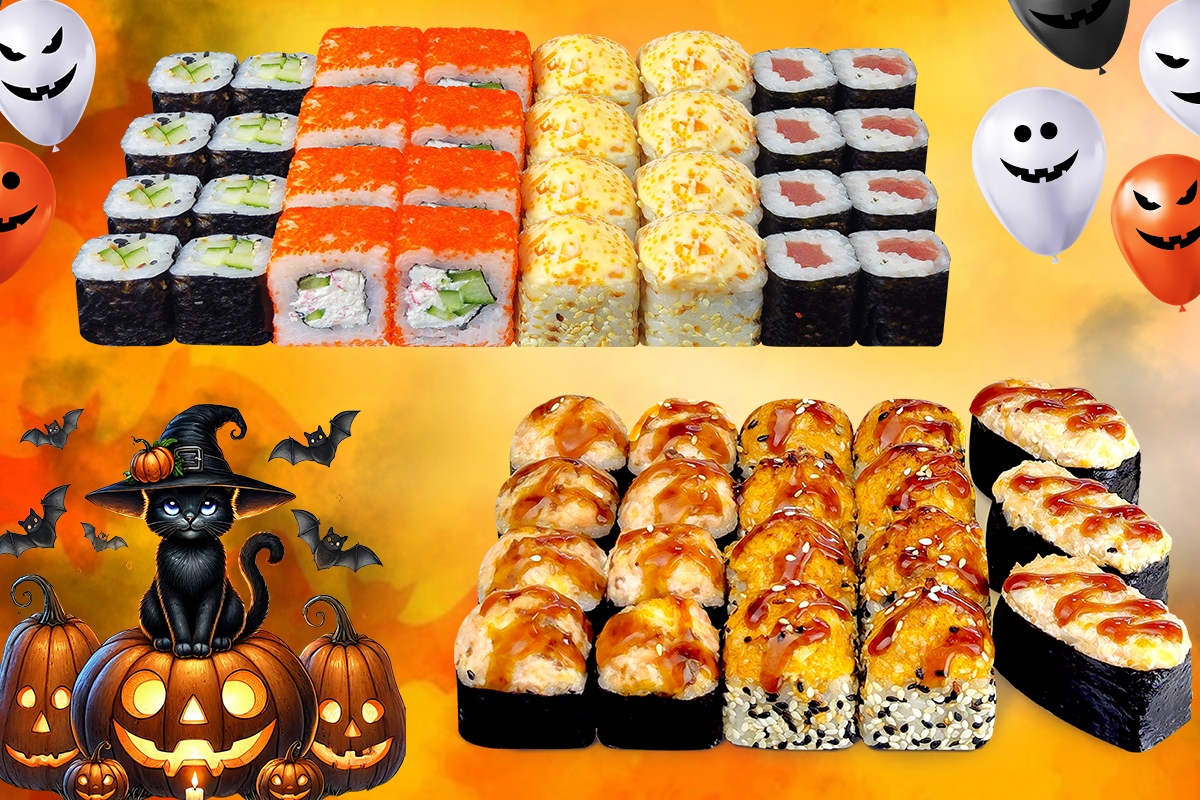 картинка Адская парочка магазин Sushi-Love картинка Адская парочка от магазина Sushi-Love